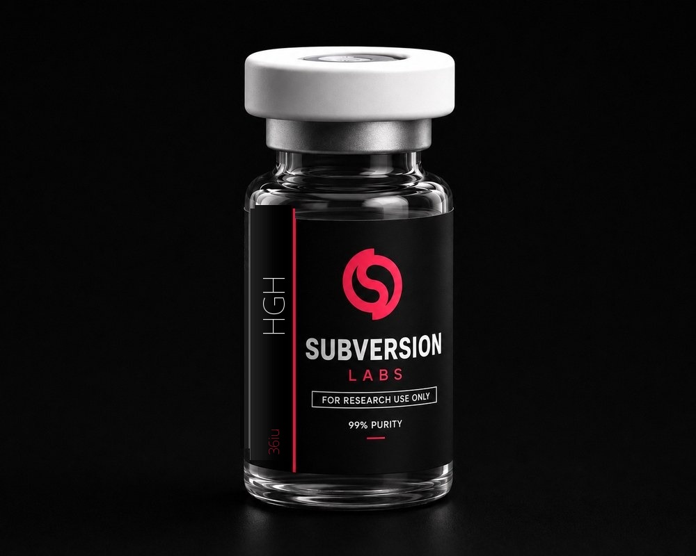 HGH research vial